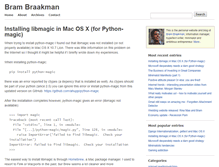 Tablet Screenshot of brambraakman.com